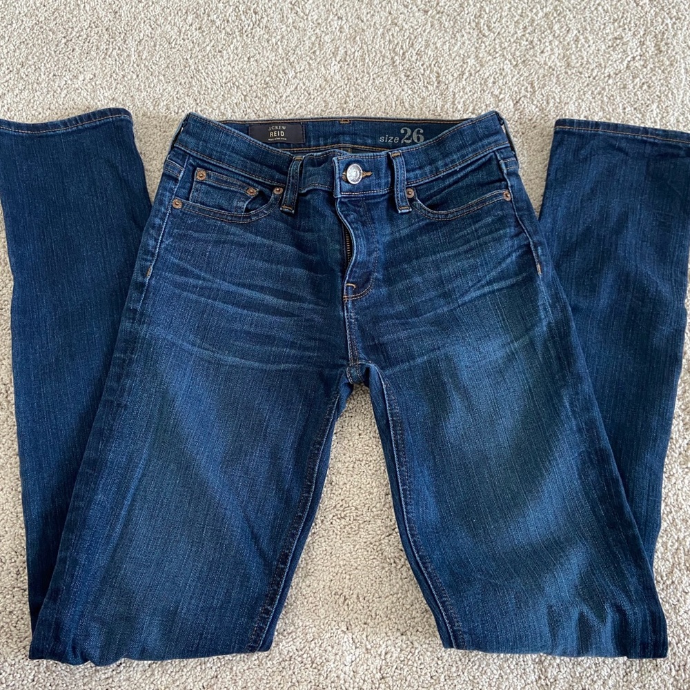 JCrew Reid classic rise skinny jeans size 26